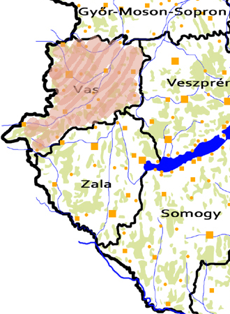 Szolgáltatási területünk